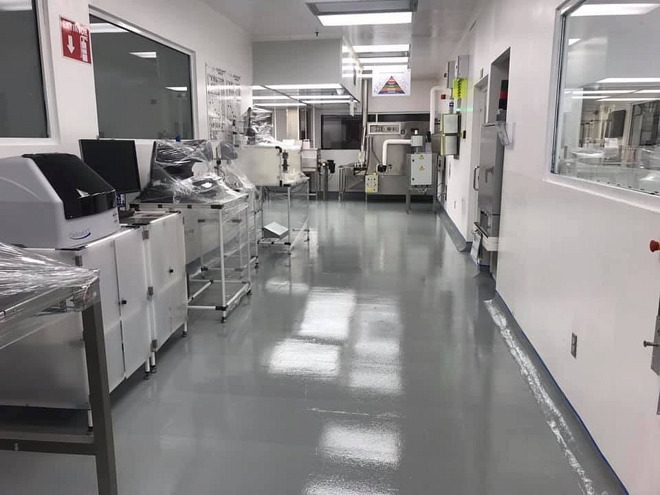 Nanotech Concrete Coating Sol-Gel Cuarzo en cuarto limpio